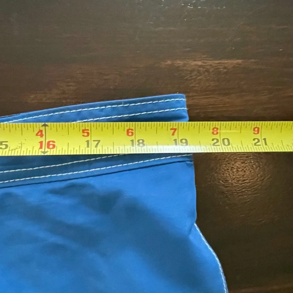 Tommy Bahama Relax Mens XL‎ Blue Board Shorts Swim Trunks Cargo Pocket Marlin